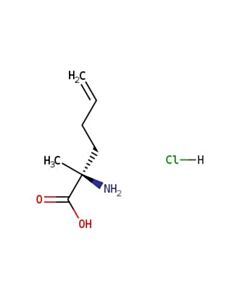 Astatech (S)- 2-(3-BUTENYL) ALANINE HYDROCHLORIDE; 1G; Purity 95%; MDL-MFCD32070667